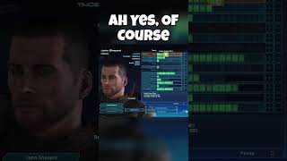 Ah Yes Of Course #masseffect #gaming #funnymoments #shorts #commandershepard #shortsvideo