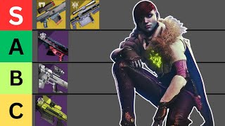 I Rank Every Sniper In Destiny 2 In A Tier List For Pvp