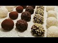 Trufas caseras. Bombones caseros.