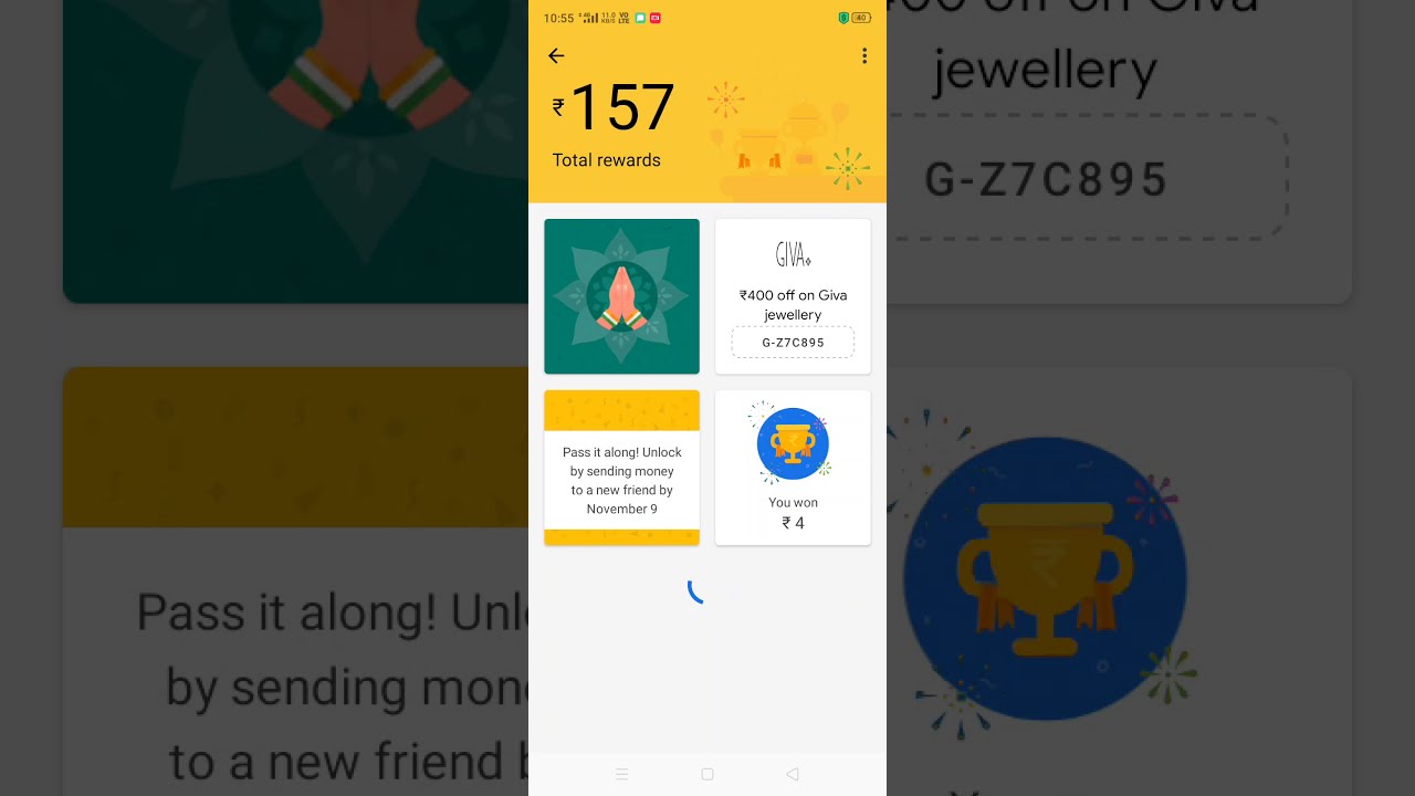 go India Google pay scratch card (Google pay offer) live proof