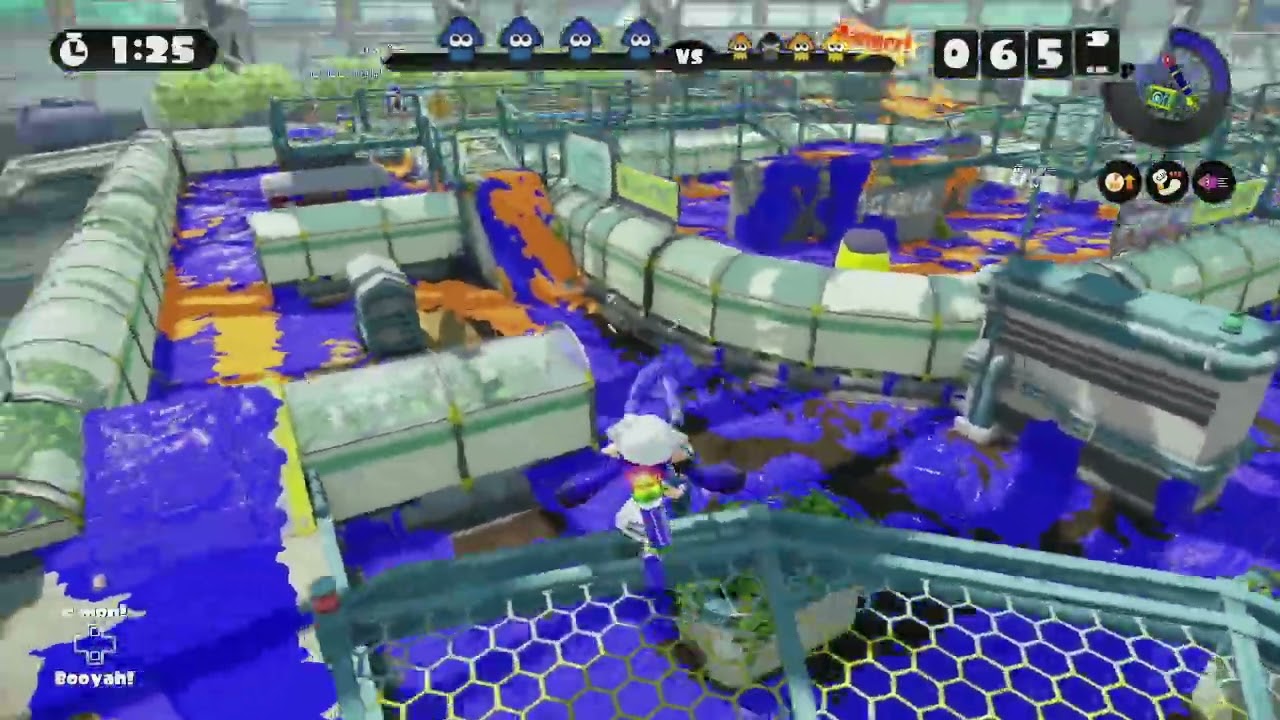 Trying out the Jet Squelcher!