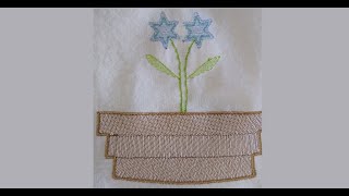 Inkstitch - Having fun with the params setting, making a 'sketch' stitch