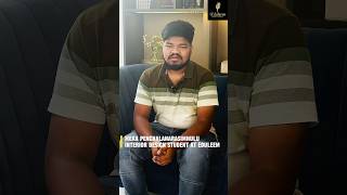 What Learning Interior Design Is Really Like | Telugu Student | #shorts