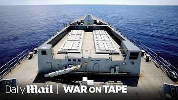 This £1bn warship can shoot down anything that flies | War On Tape | Daily Mail