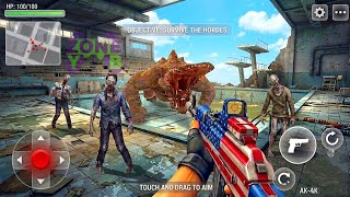 Anti Zombies Mission FPS Shooting Game Part 6 - Android Gameplay