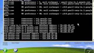 Using Telnet to access Gmail's Mail Transfer server
