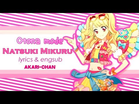 LYRICS ENGSUB Adult Mode Mikuru Solo Aikatsu