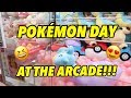 POKEMON DAY AT THE ARCADE!!!