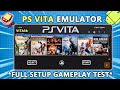 NEW UPDATE 🔥 HOW TO SETUP PSVITA EMULATOR ON ANDROID - VITA3K | BEST SETTINGS & GAMEPLAY TEST