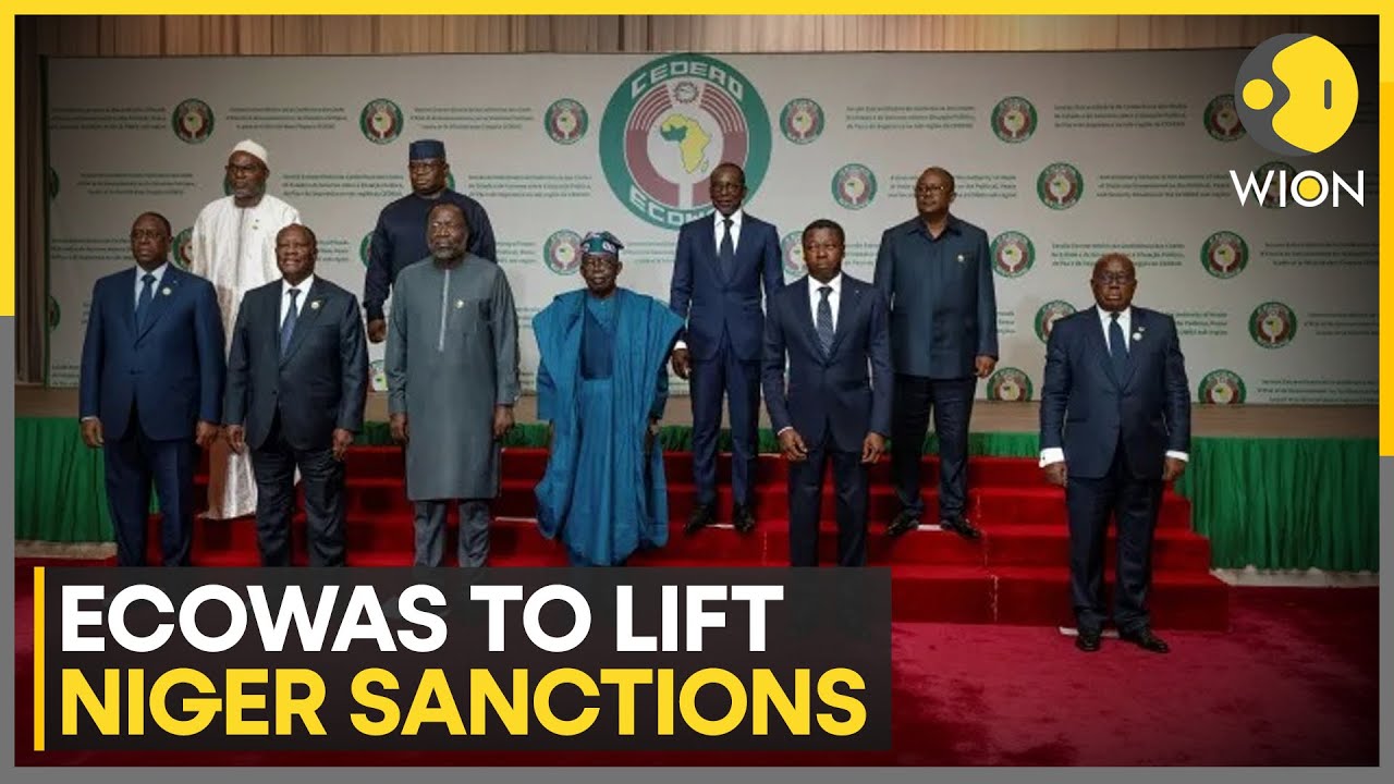West African bloc ECOWAS lifts sanctions on junta-led Niger | WION