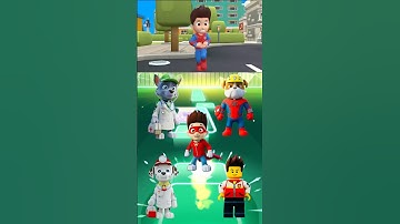 Paw Patrol Scary Chase vs Ryder x Coffin Dance _ Tiles Hop EDM Rush _coffindance _tileshop