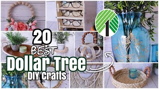 20 Best DOLLAR TREE DIY High End Crafts of 2020!