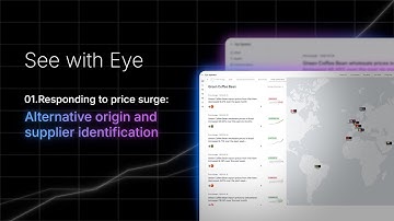 See with Eye | Ep 01. Responding to Price Surge & Data-Driven Alternative Sourcing