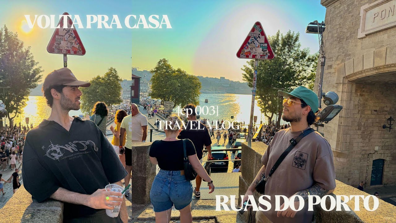 Do Brasil ao Porto: Despedida, Aeroporto e Primeiro passeio em Portugal ✈️ Ep.03