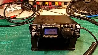 Yaesu FT-817 PA repair test