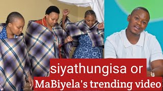 MaBiyela's trending video: Imibuzo mningi: Izingane Zesthembu latest 