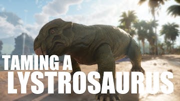 ARK ASCENDED How To Tame A Lystrosaurus