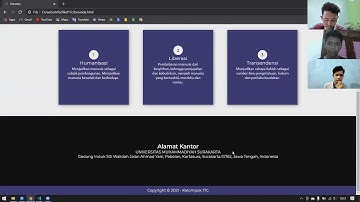 Tugas Akhir Pemrograman Web Statis. Kelompok 17 kelas C Informatika UMS.
