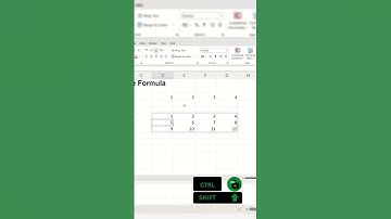 Sequence Formula in Excel