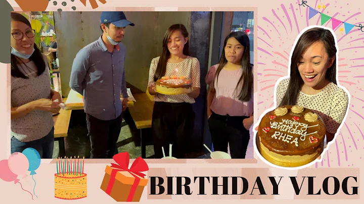 BIRTHDAY VLOG | Rhea Martin