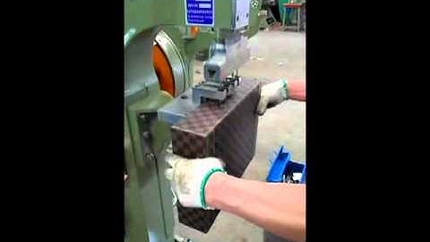 Box/ bag/arch files hole punching machine