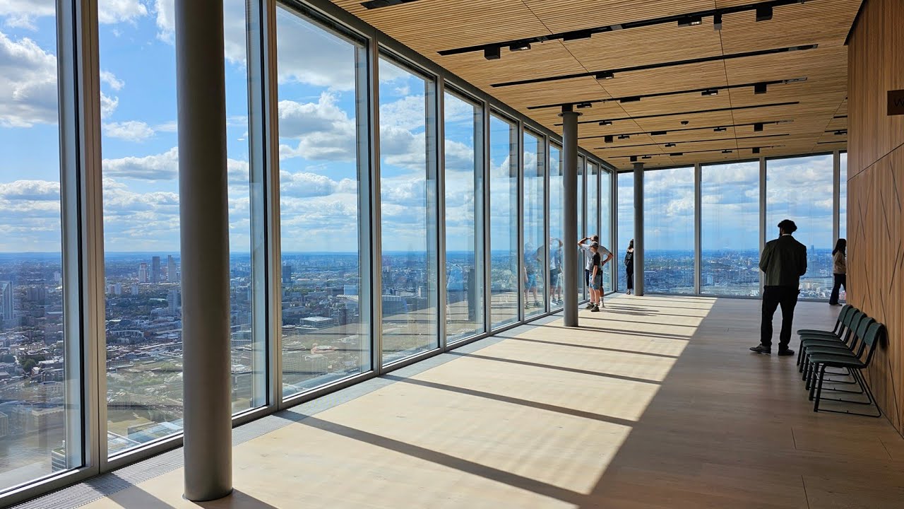 Visiting The Lookout Viewing Gallery In London 8 YouTube