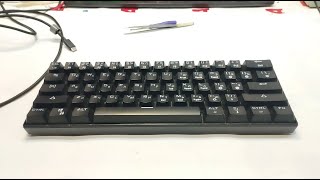 Клавиатура DEXP Tanto RGB. Замена кнопок.