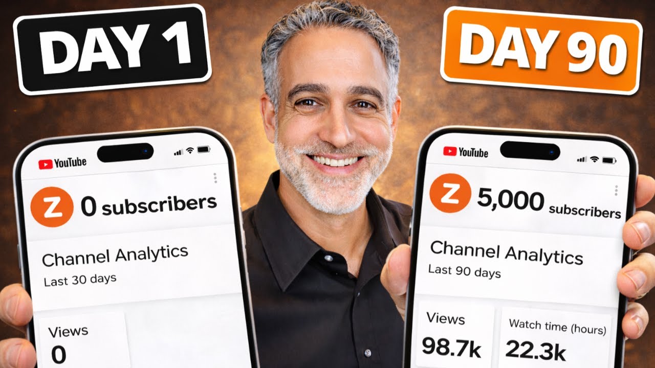 How to Start & Grow a YouTube Channel in 90 Days (Beginner Guide)