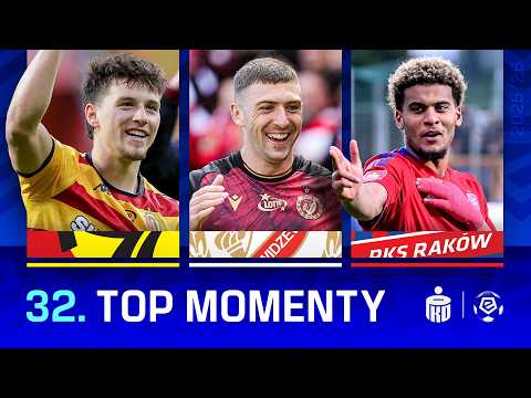 TOP MOMENTY 32. kolejki PKO BP EKSTRAKLASY!
