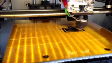 First 3d print started!  On my new Solidoodle 3!