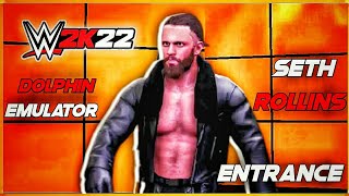 WWE 2K22 WII Seth Rollins Entrance | WWE 2k22 Wii For Android Download | WWE 22 Wii Download.