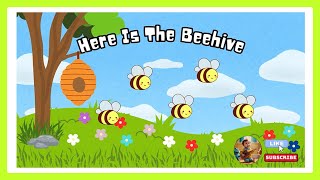 Here Is The Beehive | Count to five | Song for kids