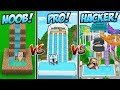 WATERPARK NOOB VS WATERPARK PRO VS WATERPARK HACKER YANG ADA DI MINECRAFT!