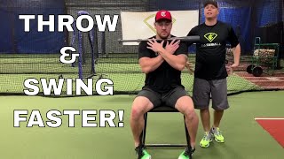 Throw Faster & Swing Harder by Learning How To Use Your Hips & Thoracic Spine!
