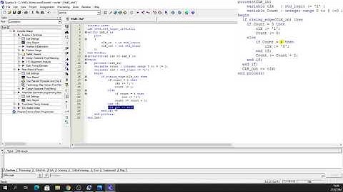 EP.5 Quartus II 8.1 (ทดลองวงจรเกี่ยวกับสัญญาณนาฬิกาจาก VHDL)
