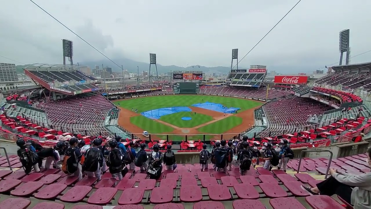2424 ﾏﾂﾀﾞｽﾀｼﾞｱﾑの内野2階席から見える球場風景 試合前 広島東洋ｶｰﾌﾟ主催試合 Mazda Zoom Zoom ｽﾀｼﾞｱﾑ広島 Youtube
