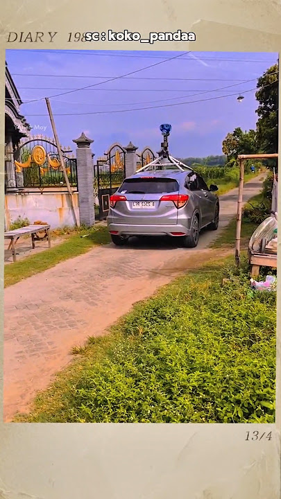 Ketika ngeliat mobil google maps kesasar