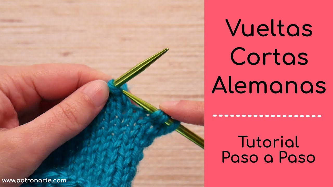 Cómo Hacer Vueltas Cortas Alemanas De Dos Agujas