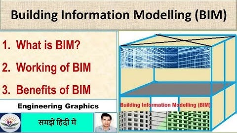 BIM क्या है? | Building Information Modelling | Working Process | Advantages | Engineering Graphics