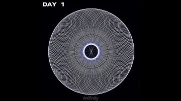 Drawing a geometric flower... until it