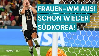 WM-Debakel für Deutschland: DFB-Frauen scheiden in der Vorrunde aus