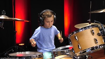 Wright Music School - Stella Mills - Mark Ronson - Bruno Mars - Uptown Funk - Drum Cover