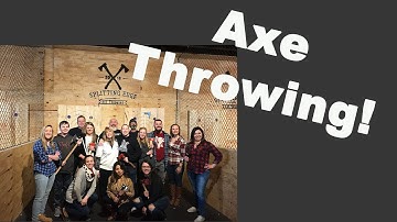 Splitting Edge Axe Throwing