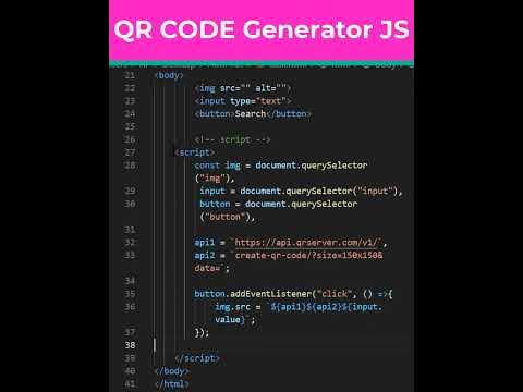 how to make qr code scanner in javascript - YouTube