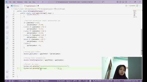 TUGAS 2 UT Algoritma dan Pemrograman Program Gaji Karyawan ,Bahasa Pemrograman Java 