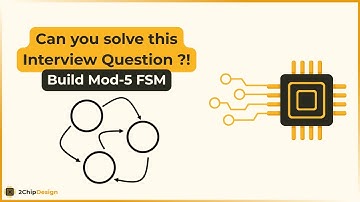 Can You Design a Mod-5 FSM From Scratch? Popular Interview Question Solved Visually