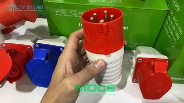 MD025 Phích công nghiệp 32A di động loại 5 chân