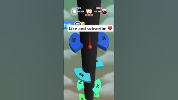 Helix Jump: Boss Level 287 #helixjump #gaming #mobile #shorts