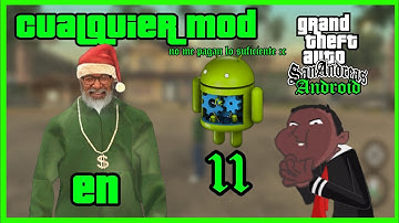 Como Instalar Cualquier Mod En Gta San Andreas // Android 11| MTLP