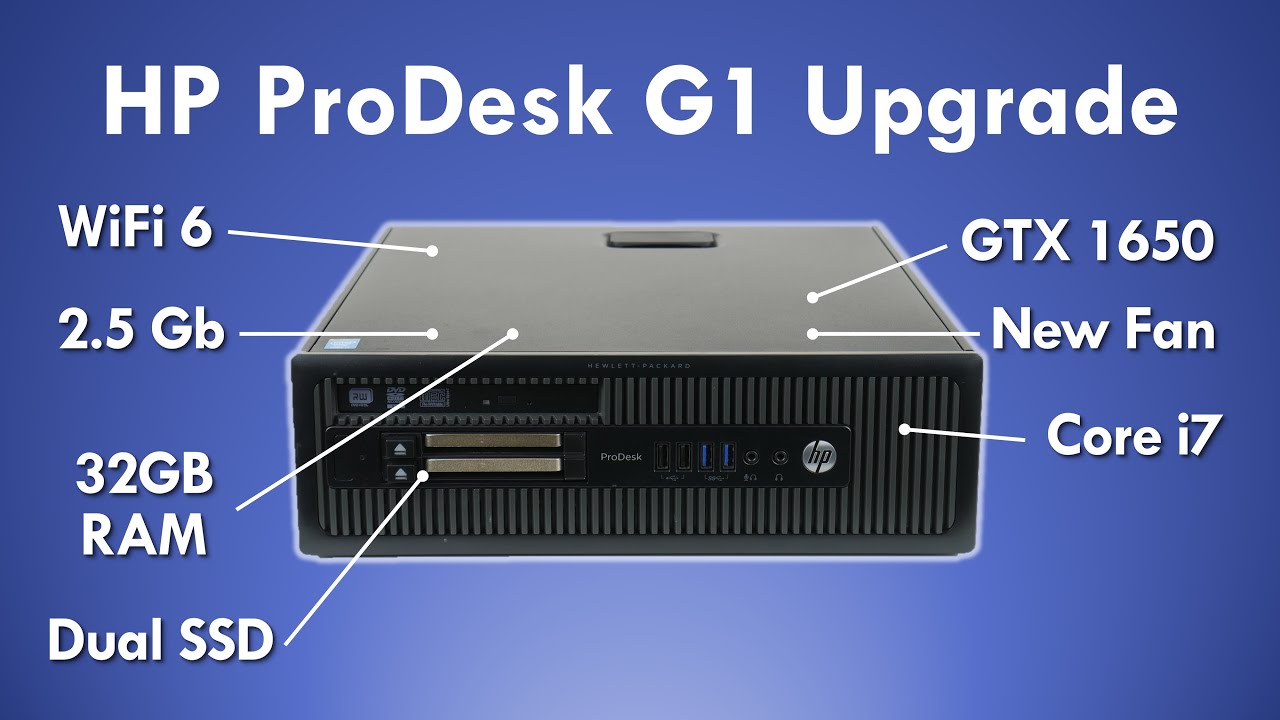 HP ProDesk 600 G2 SFF Memory Replacement - YouTube